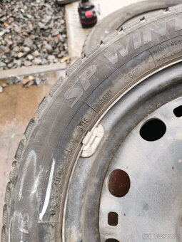 Sada disků s pneu Fabia III a další modely 185/60 r15 zimní - 4