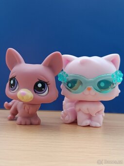 ☘️ LPS pejsek Corgi + růžová kočička + brýle ☘️ - 4