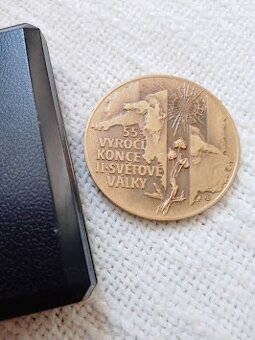 DEKRET A VÝROČNÍ MEDAILE 55. VÝROČÍ KONCE II. SVĚTOVÉ VÁLKY - 4