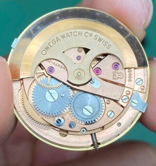 Hodinky Omega searmaster de Ville zlate - 4