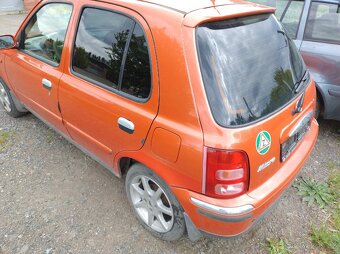 Nissan Micra K11 2001 1,4 16V AUTOMAT, KRASNA, DILY - 4