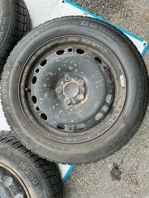 Sada plechových disků 5x100 Škoda Fabia III pneu 185/60 R15 - 4