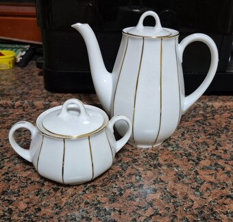 Porcelánová čajová souprava starší - 4
