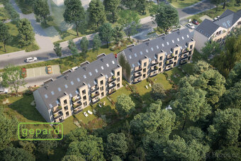 Byty Borovského, 3+kk/T, 62,7m2 - 4