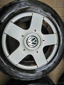 ALU letní kola disky 5x100 R15 VW Golf IV Bora New Beetle - 4
