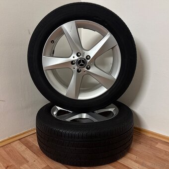 MERCEDES R/GLE 5x112 R19 ET59+LETNÍ 255/50R19 5mm - 4