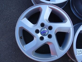 Alu disky originál Volvo 16", 5x108, ET 52,5 , šíře 6,5J - 4