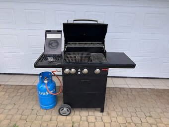 Plynový gril vč.10kg naplněné PB bomby - 4