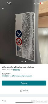Vanička s lehátkem pro miminko - 4