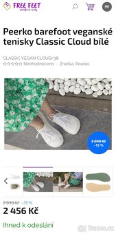 Peerko dámské barefoot tenisky vel. 39 nové - 4