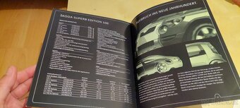 Edice 100 Prospekt Škoda Fabia, Octavia a Superb + plakát - 4