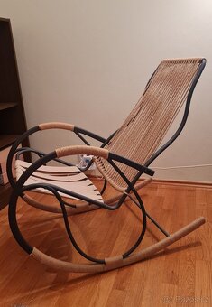 Designové houpací křeslo - 4
