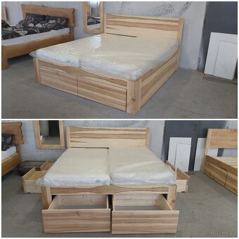 Postele z masivu. - 4