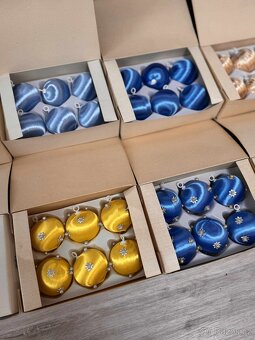 Staré Vánoční kouličky.. Výrobce STUHA  (NOVÉ NÁLEZ) - 4