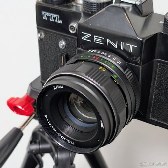 Zenit TTL + objektiv Helios-44M-4 + origo pouzdro - 4