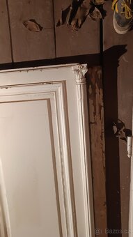 Krásné interiérové dvoukřídlé kazetové dveře - 4