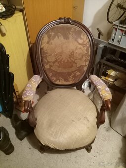 Starožitná křesla - židle - 4