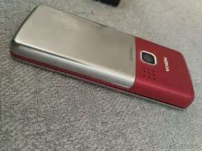 Nokia 6300 červená retro mobilní telefon - 4