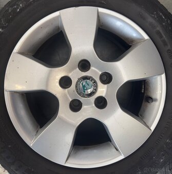 ALU disky 15x6,5 ET50 Škoda - 4