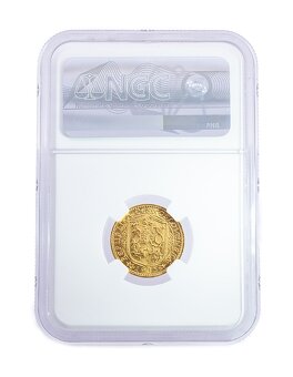 Svatováclavský dukát 1935, certifikace NGC MS 65 - 4