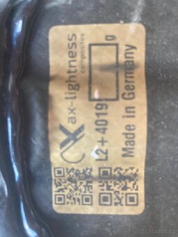 sedlo AX Lightness Leaf Plus 3K 140 - 4