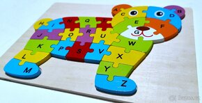 MÉĎA EDUKATIVNÍ SKLÁDAČKA PUZZLE ABECEDA (NOVÁ) - 4
