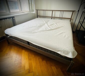 • Ikea manželská postel komplet set /Ikea bed all incl. - 4