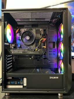 Herní ryzen 5 16GB DDR4, m.2 SSD,HDD, RX 470 4GB Win 11 - 4