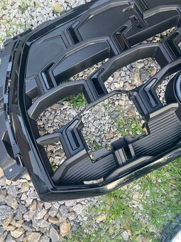 GRILL AUDI Q7 II 4M LIFT MASKA narazniku s-LINE - 4