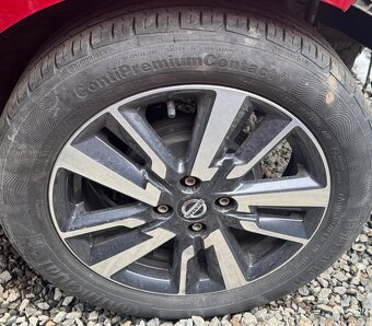Alu kola Nissan 16 4x100 / pneu 195/55/16 - Díly - 4