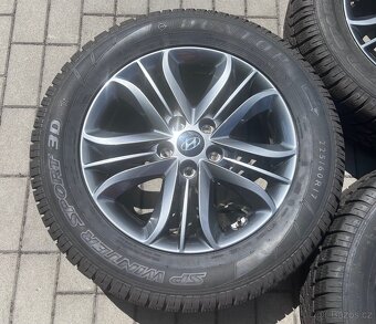 Hyundai Tucson, i35 - 17"alu + zimní 225/60 R17 Dunlop 8-9m - 4