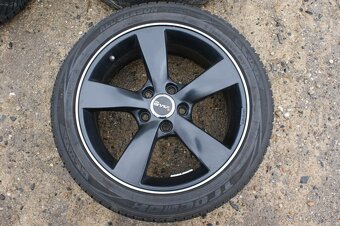 Italska alu kola R17 na Skoda Audi Seat VW zimni pneu - 4