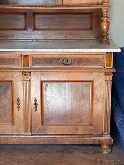 Neorenezační sekretář skříň - 4