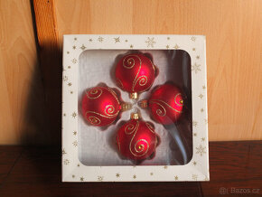 Skleněné vánoční ozdoby - 4