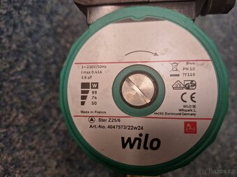 Wilo Star-Z 25/2 P.C 5000 kč - 4