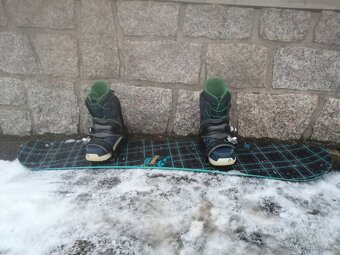 snowboard rossignol 155 + boots 44 - 4