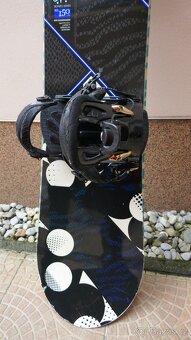 SNOWBOARD RIDE COMPACT150CM/VÁZÁNÍ B-FAMOUS GNU - 4