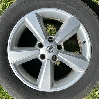 215/60 R17 original alu kola Nissan - 4