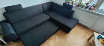 Velký gauč s rozkládáním a úložným prostorem - 4