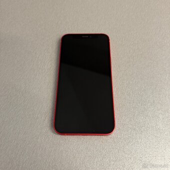 iPhone 12 mini 128GB červený, 100% baterie, záruka - 4
