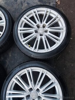 Alu 8,5Jx19 ET45, 5X112 ZIMNÍ PNEU 235/40R19 Continental - 4
