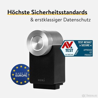 Chytrý elektronický zámek Nuki Smart Lock Pro 4. gen. - 4