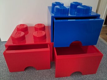 Červený velký box LEGO - 4