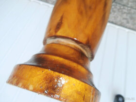 Váza dřevěná soustružená za 400 kč - 4