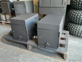 Topeniště - kamínka k udírně - 4