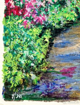 DIMITRI POLAK (ručne podpísané) (Serigrafia) impressionizmus - 4