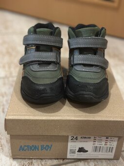 Action Boy Kotníková obuv AVO-299-069 Khaki - 4
