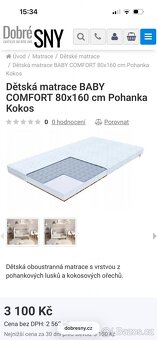 Domečková postel Elis design, vč. matrace - 4