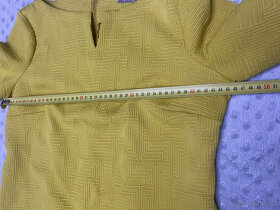 Žluté áčkové šaty Orsay M-L - 4
