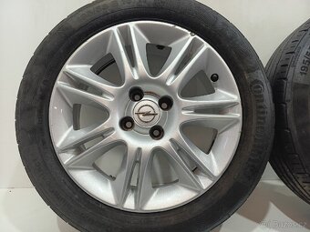 Alu kola Opel Corsa, Adam 4x100 R16 pneu 195/55/16 - 4